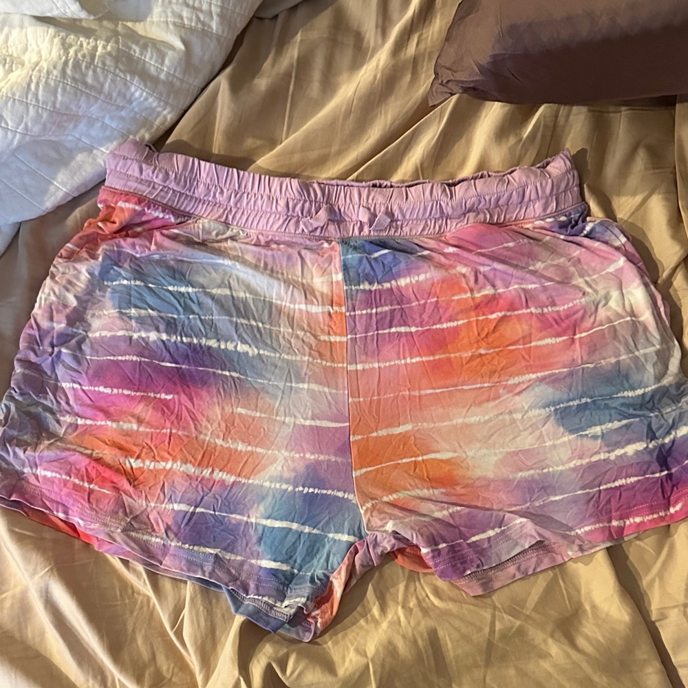 Little Sleepies women’s Colorful Tie-Dye PJ Shorts